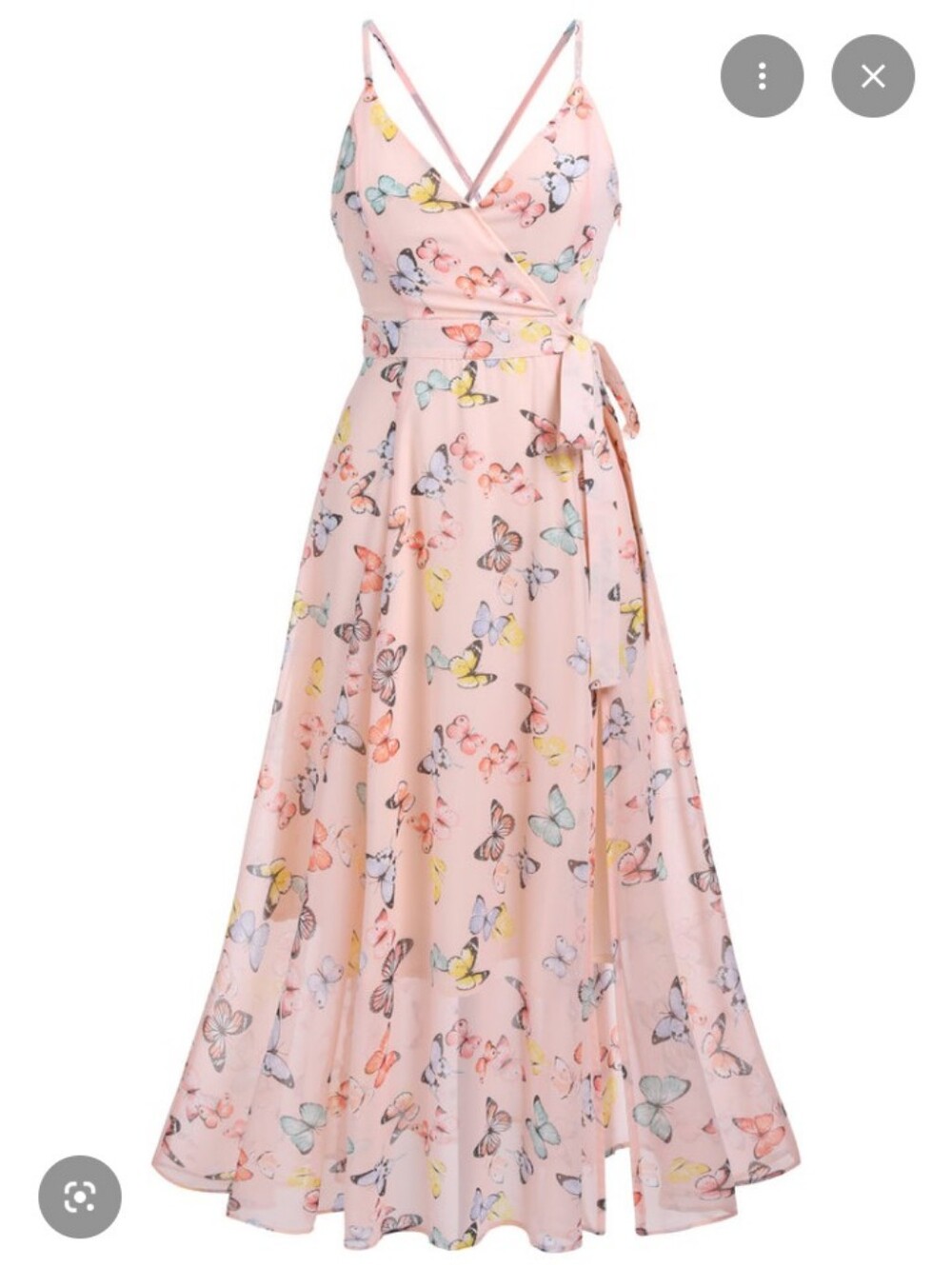 Flowy Chiffon Maxi Dress